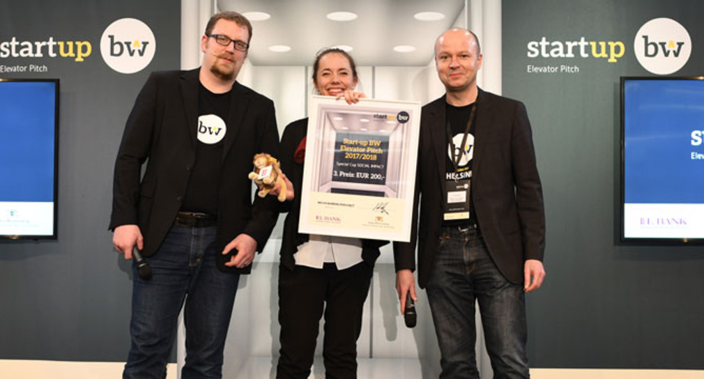 Platz 3/1 Elevator Pitch - Special Cup SOCIAL IMPACT