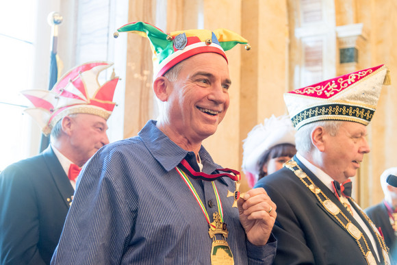 Fastnacht Empfang für die Karnevals- und Fasnachtsvereine Innenminister Thomas Strobl beim Empfang für die Karnevals- und Fasnachtsvereine des Landes