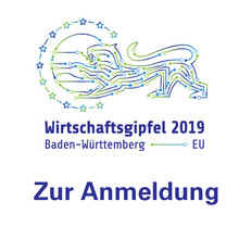 Banner: Anmeldung zum Wirtschaftsgipfel BW-EU 2019