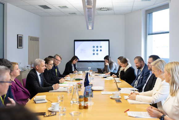 Delegationsreise Staatsssekretär Dr. Rapp auf Delegationsreise nach Slowenien Delegationsreise Slowenien
