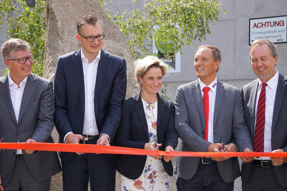 Besuch der Firma Heinrich Feess GmbH & Co. KG in Kirchheim Teck im Rahmen der Kreisbereisung im Landkreis Esslingen