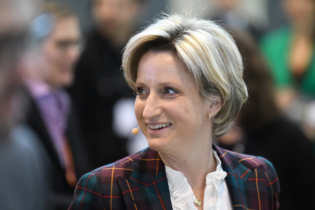 Wirtschaftsminister Nicole Hoffmeister-Kraut beim Start-up BW Summit 2019 (Bild: © Ministerium für Wirtschaft, Arbeit und Wohnungsbau Baden-Württemberg)