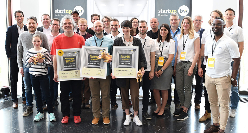 Start-up BW Elevator Pitch - Regional Cup Neckar-Alb Gruppenbild