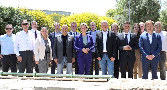 Gruppenbild der Delegation