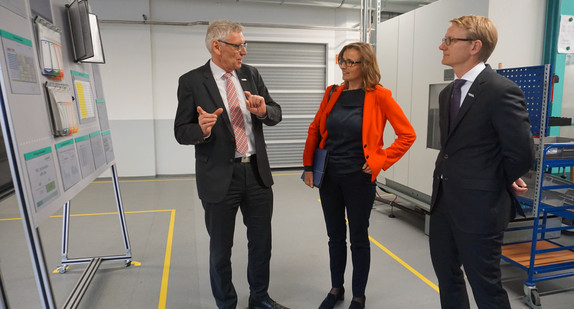 Besuch der Firma Aesculap in Tuttlingen im Rahmen der arbeitsmarktpolitischen Reise am 13. April 2018.