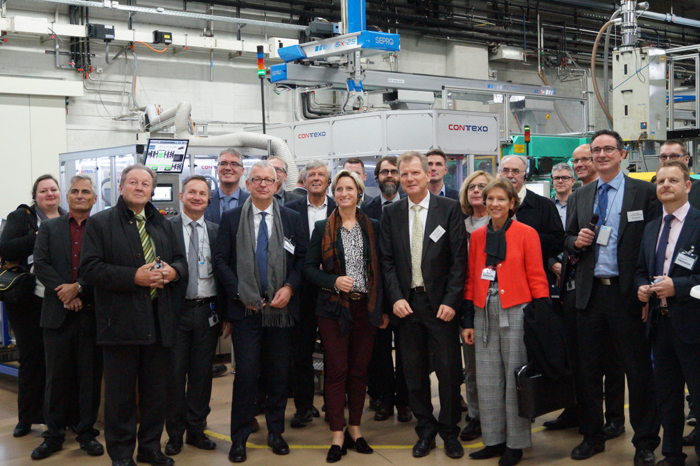 Besuch der ARaymond GmbH & Co. KG in Weil am Rhein im Rahmen der Kreisbereisung Lörrach am 15. November 2018