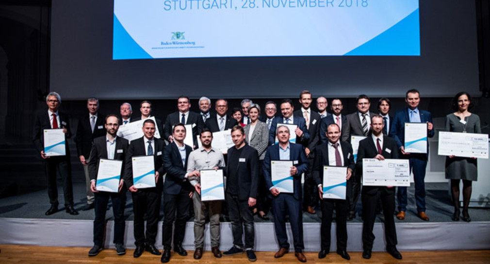 Verleihung Landes-Innovationspreis 2018 Quelle: Tom Maurer, Stuttgart