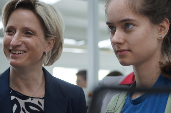 Girls Day Ministerin beim Girls´ Day Girls´ Day am 26. April 2018