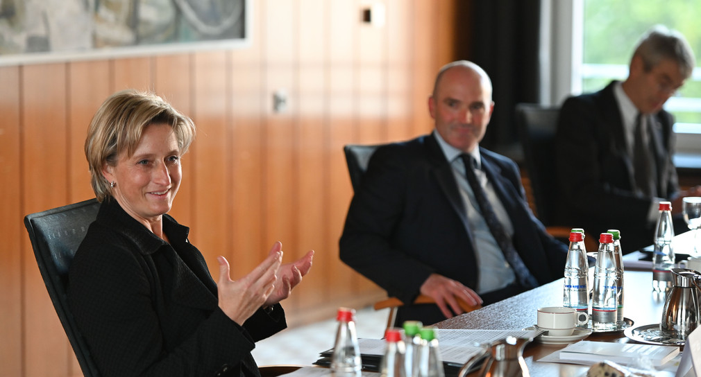 Gespräche zwischen dem Land Baden-Württemberg und Großbritanien mit Vertretern aus UK und der Wirtschaftsministerin Dr.Nicole Hoffmeister-Kraut.