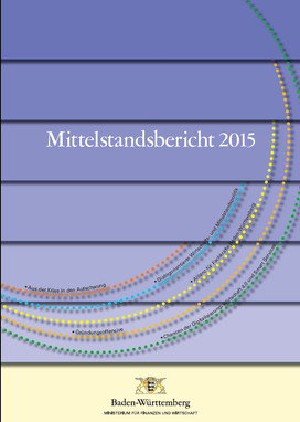 Titel der Broschüre Mittelstandsbericht 2015