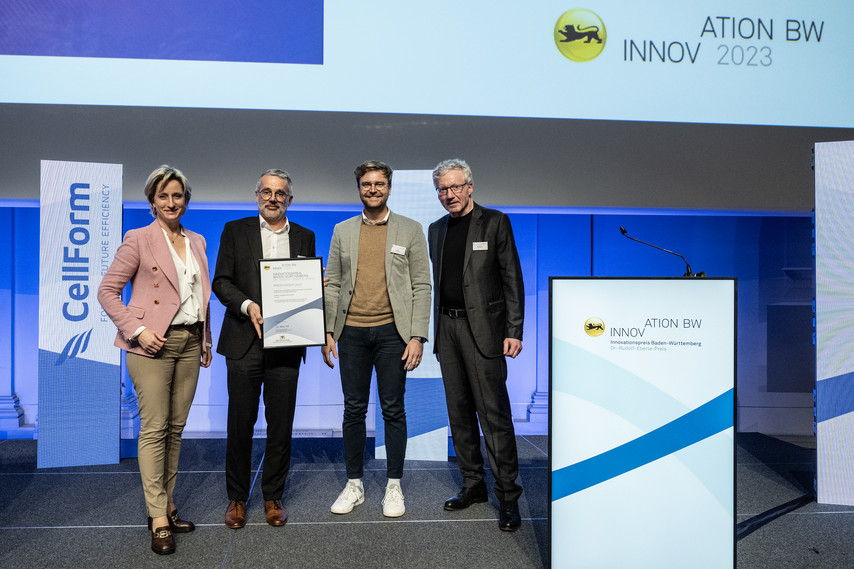 Landes-Innovationspreis 2023 - Preisträger CellForm Hydrogen GmbH & Co. KG 