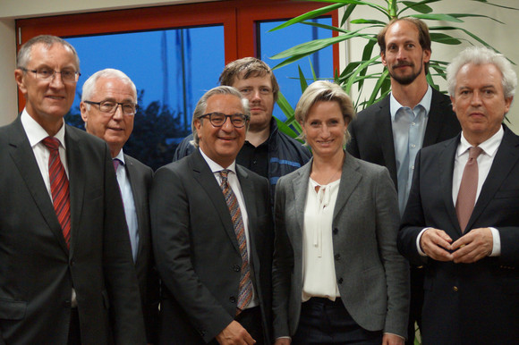 Kreisbereisung Ministerin besucht Landkreis Böblingen Besuch der perma-trade Wassertechnik GmbH in Leonberg im Rahmen der Kreisbereisung Böblingen am 5. Oktober 2017