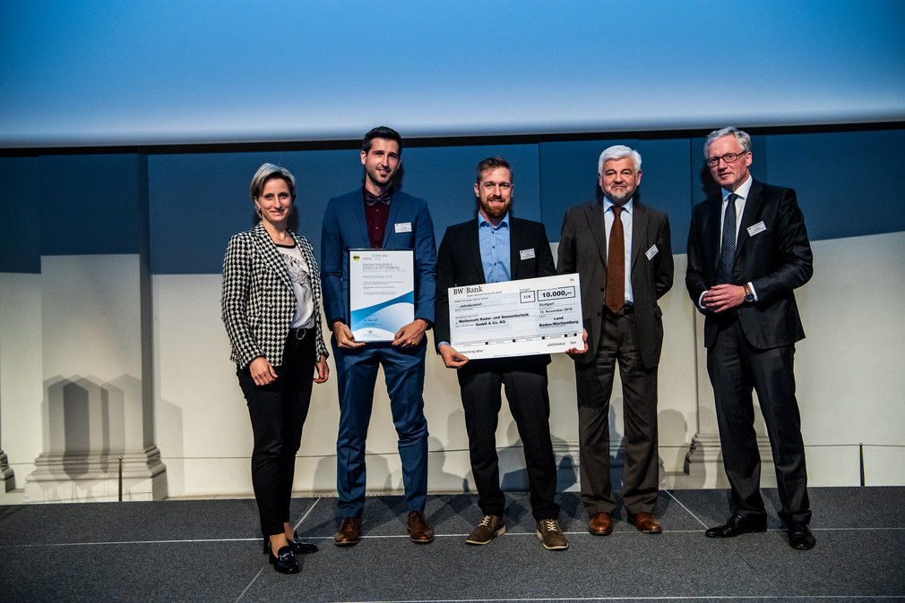 2. Preis:  Radar- und Sensortechnik GmbH & Co. KG, Karlsruhe
