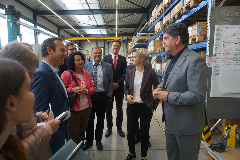 Besuch der WEBO Werkzeugbau Oberschwaben GmbH in Amtzell im Rahmen der Kreisbereisung Ravensburg am 29. Mai 2019.