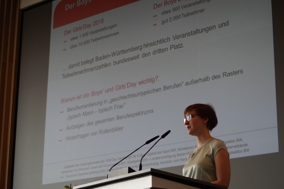 Girls Day Ministerin beim Girls´ Day Girls´ Day am 26. April 2018