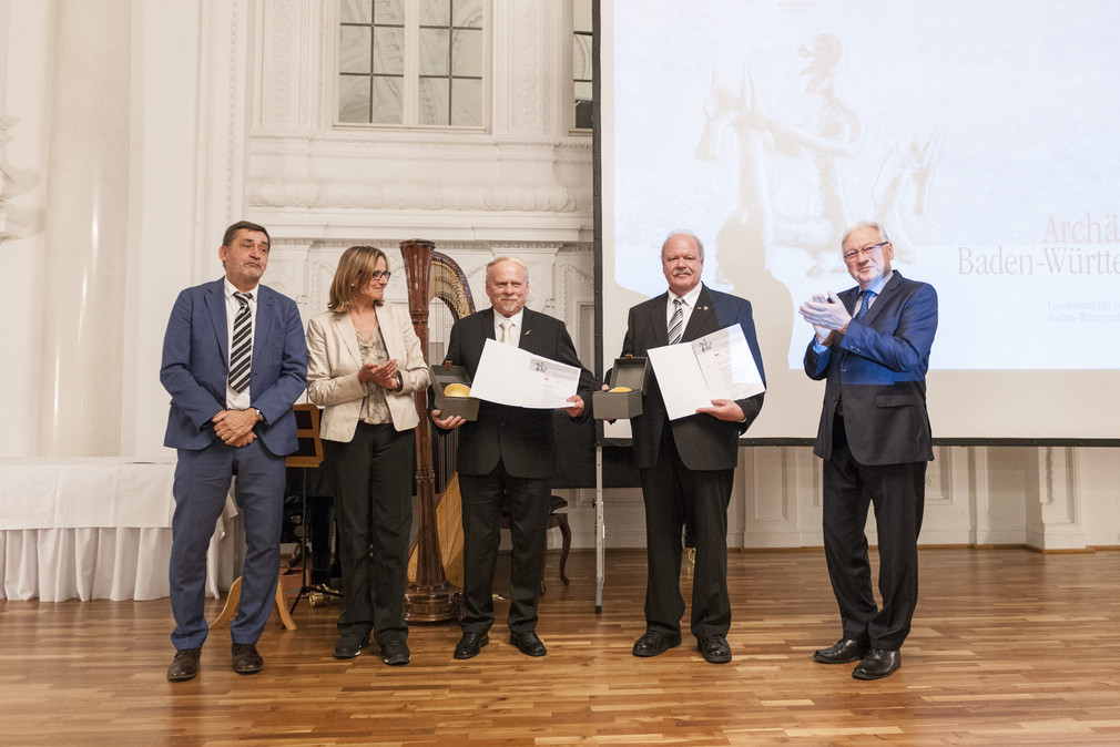 Verleihung des Archäologie-Preises durch Frau Staatssekretärin Katrin Schütz