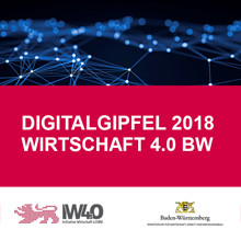 Banner zur Veranstaltung Digitalgipfel 2018 - Wirtschaft 4.0 BW
