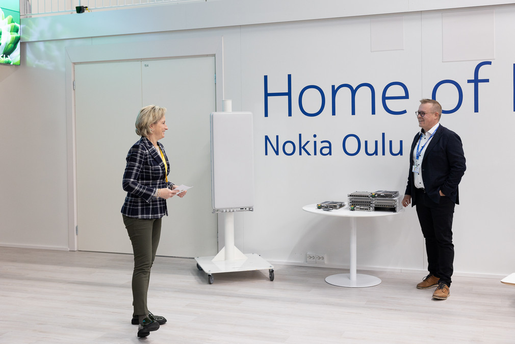 Unternehmensbesuch bei Nokia Oulu