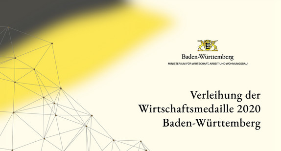 Vorschaubild zum Live-Stream der Verleihung der Wirtschaftsmedaille 2020