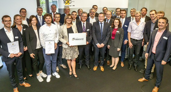 Auszeichnung 100 Orte für Industrie 4.0