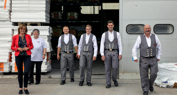 Besuch der Nübel-Bau GmbH in Pfalzgrafenweiler im Rahmen der Ausbildungsreise
