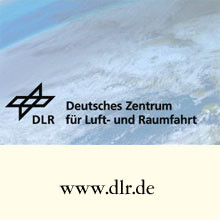 Banner zum Portal der Deutschen Gesellschaft für Luft- und Raumfahrt (DLR)