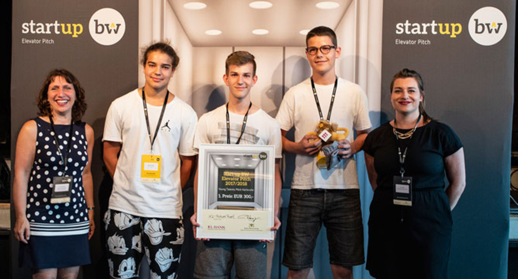 1. Platz Young Talents Pitch - Elevator Pitch - Regional Cup Karlsruhe 