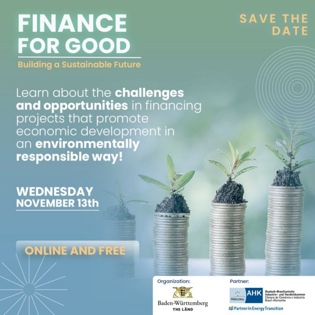  „Finance for Good“ - Building a sustainable Future (in English)