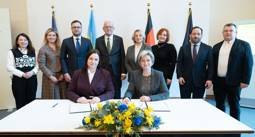 Unterzeichnung Letters of Intent