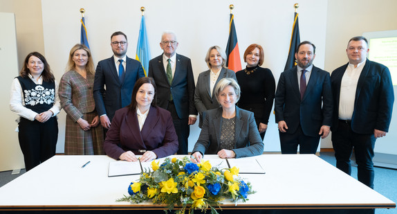 Unterzeichnung Letters of Intent