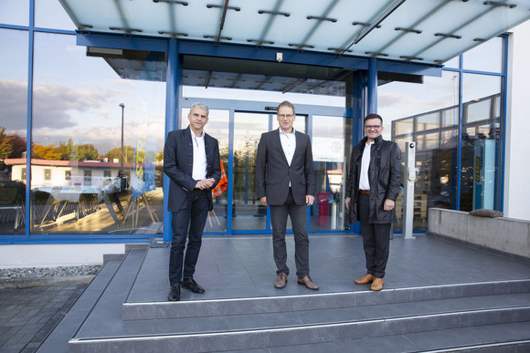 Besuch der Streck Transportges. mbH in Freiburg im Rahmen der Logistikreise am 13. Oktober 2021.