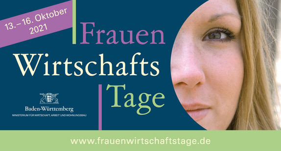 Das Wort-Bild-Logo der 17. Frauenwirtschaftstage 2021.