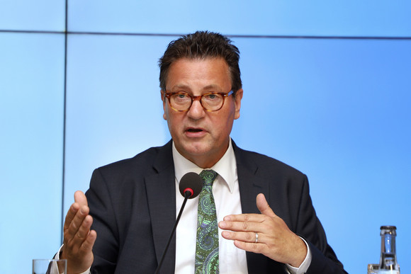 Pressekonferenz Nachhaltige Bioökonomie für Baden-Württemberg Minister für Ländlichen Raum und Verbraucherschutz, Peter Hauk (Bild: Staatsministerium Baden-Württemberg)