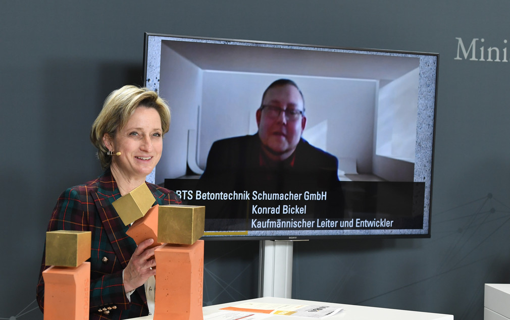 Preisträger in der Kategorie "Handel und Dienstleistungen": BTS Betontechnik Schumacher GmbH, Sachsenheim