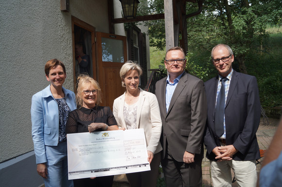 Besuch der Staufen Arbeits- und Beschäftitungsförderung gGmbH (SAB) in Göppingen im Rahmen der Arbeitsmarktpolitischen Reise am 14. August 2017