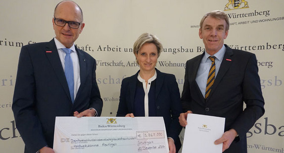 Bescheidübergabe am 20. Dezember 2017