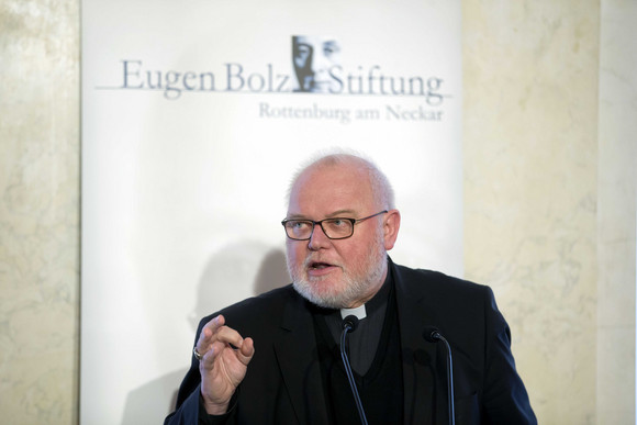 Auszeichnung Verleihung des Eugen-Bolz-Preises 2017 an Angela Merkel Kardinal Reinhard Marx
