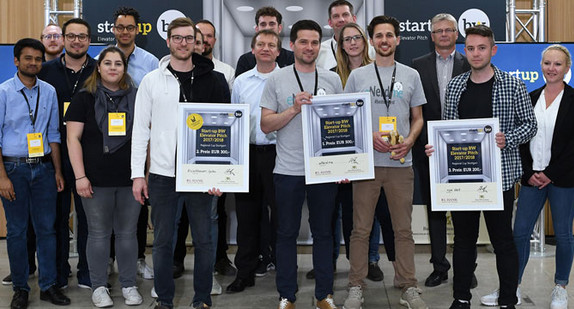 Gruppenbild Elevator Pitch - Regional Cup Stuttgart