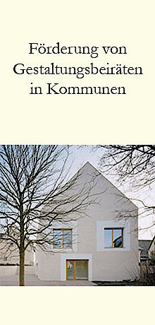  Gestaltungsbeiräte in Kommunen 1x2