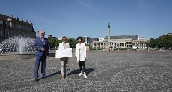 Übergabe Förderbescheid am 11. August 2021 