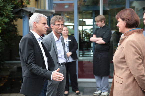 Besuch des Badhotel Restaurant Stauferland in Bad Boll im Rahmen der Ausbildungsreise am 12. Oktober 2021. 