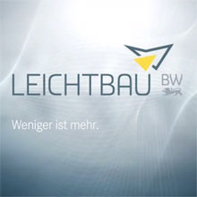 Banner zum Portal der Landesagentur für Leichtbau