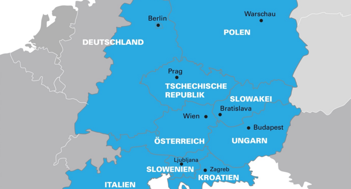 INTERREG B Das Mitteleuropaprogramm  