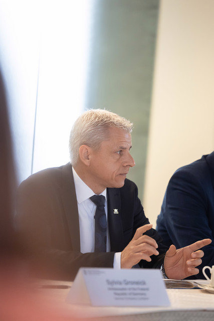 Delegationsreise Staatsssekretär Dr. Rapp auf Delegationsreise nach Slowenien Delegationsreise Slowenien