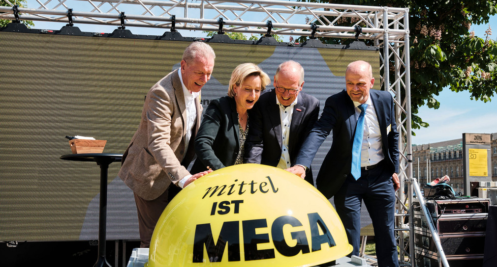 Image-Kampagne Mittelstand Mittelstand wird Megastand. Wirtschaftsministerium startet Image-Kampagne