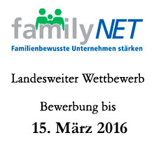 Banner zum Wettbewerb familyNet