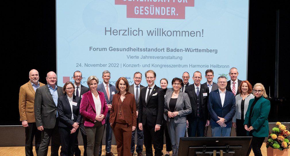 Gruppenfoto Forum Gesundheitsstandort BW in Heilbronn