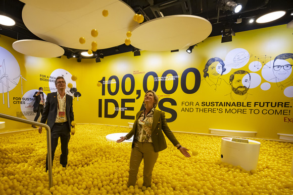 Rundgang durch den deutschen Pavillon auf der Expo in Dubai