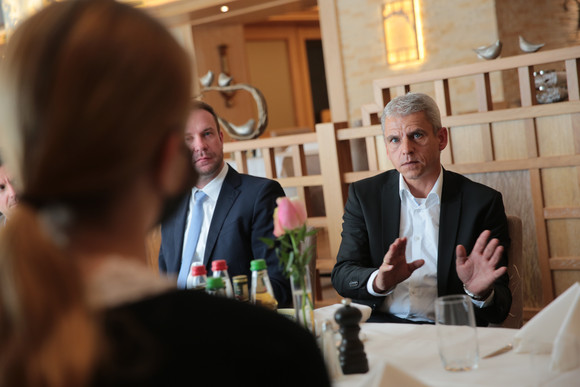 Besuch des Hotel Krone in Schnetzenhausen im Rahmen der Ausbildungsreise am 14. Oktober 2021.