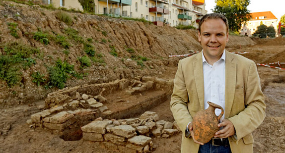 Staatssekretär Ingo Rust bei der Denkmalreise 2013